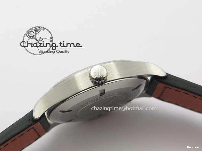 MIROTIME 0501 Mark XVIII IW327001 SS Mk Maker Best Edition Black Dial On Black Leather Strap A SunProtective 7299